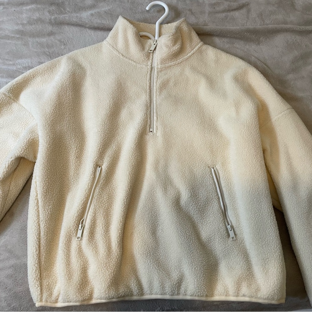 Simons Cream Teddy Jacket